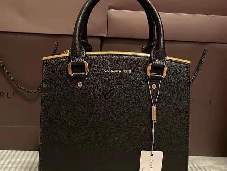 Classic structured handbag on sale