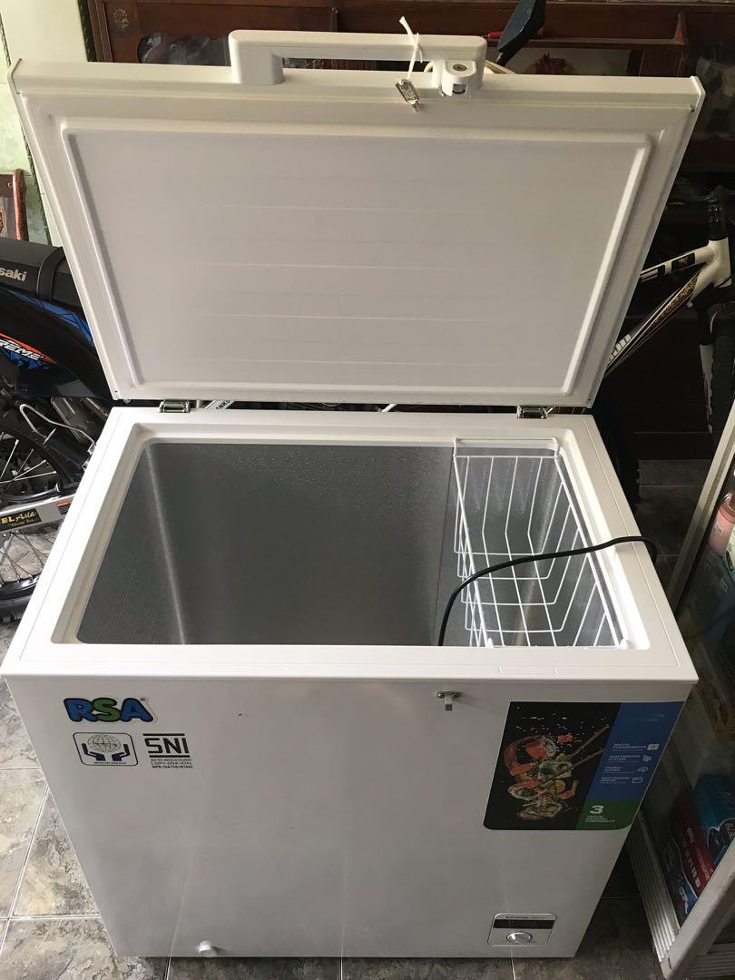 Chest Freezer Box RSA CF210 / Lemari Pembeku Frozen Food, Kitchen