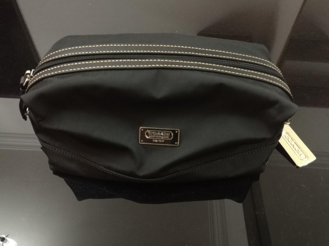 Coach Toiletries Bag, Men's Fashion, Bags, Belt bags, Clutches and