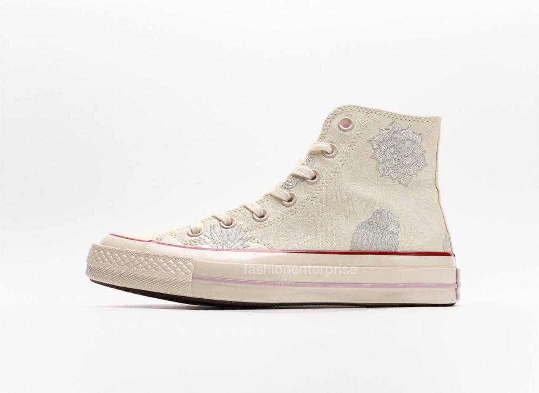Converse Chuck 70 Hi Embroidered Desert Floral Men s Fashion