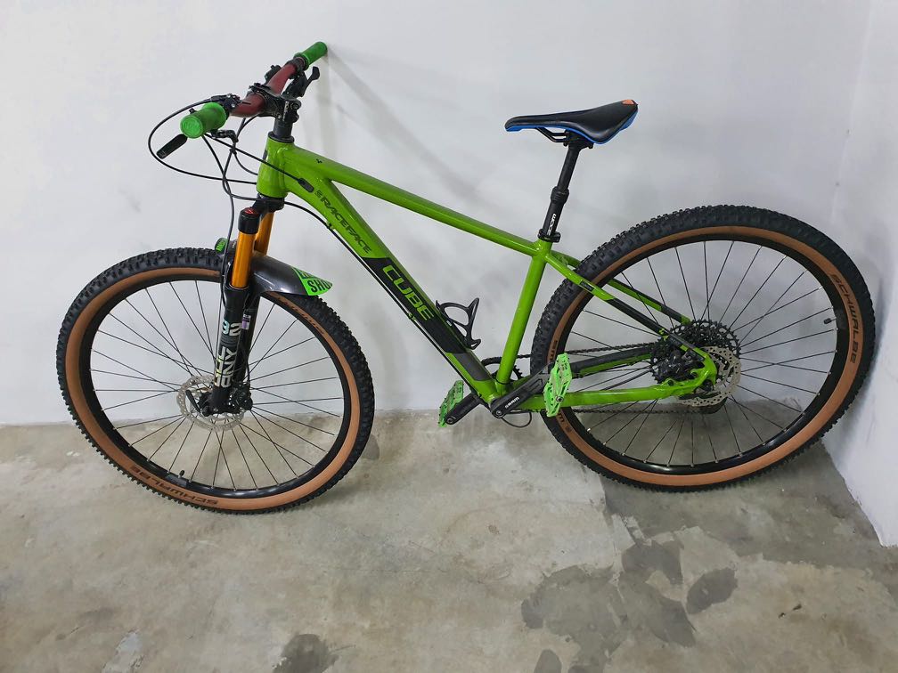 Cube analog clearance deep green
