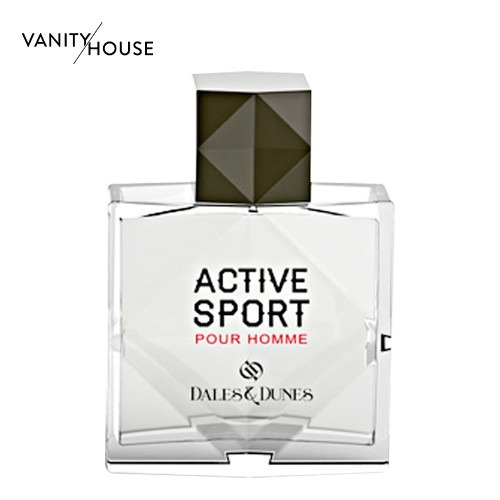 Dales Dunes Active Sport Pour Homme Homme Sport 100ML EDT Fragrance for Men DAD ASP M100 Bundle