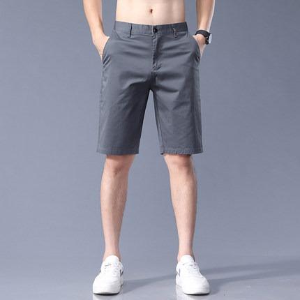 Men in grey shorts top