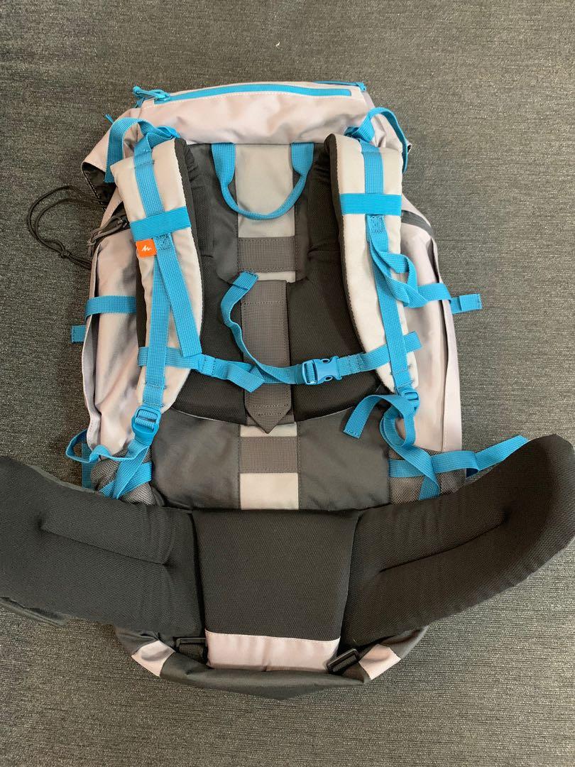 Decathlon Quechua 50L Backpack Forclaz, Sports Equipment, Hiking