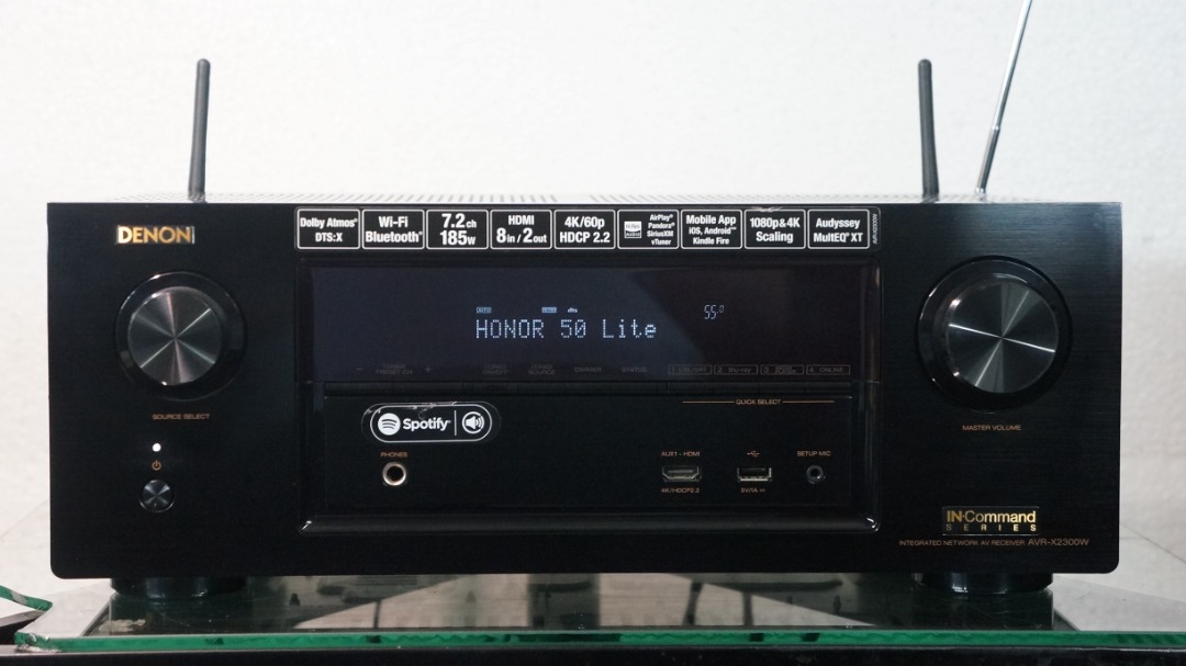 Denon AVRX2300W 7.2ch Integrated Network AV Receiver, Audio