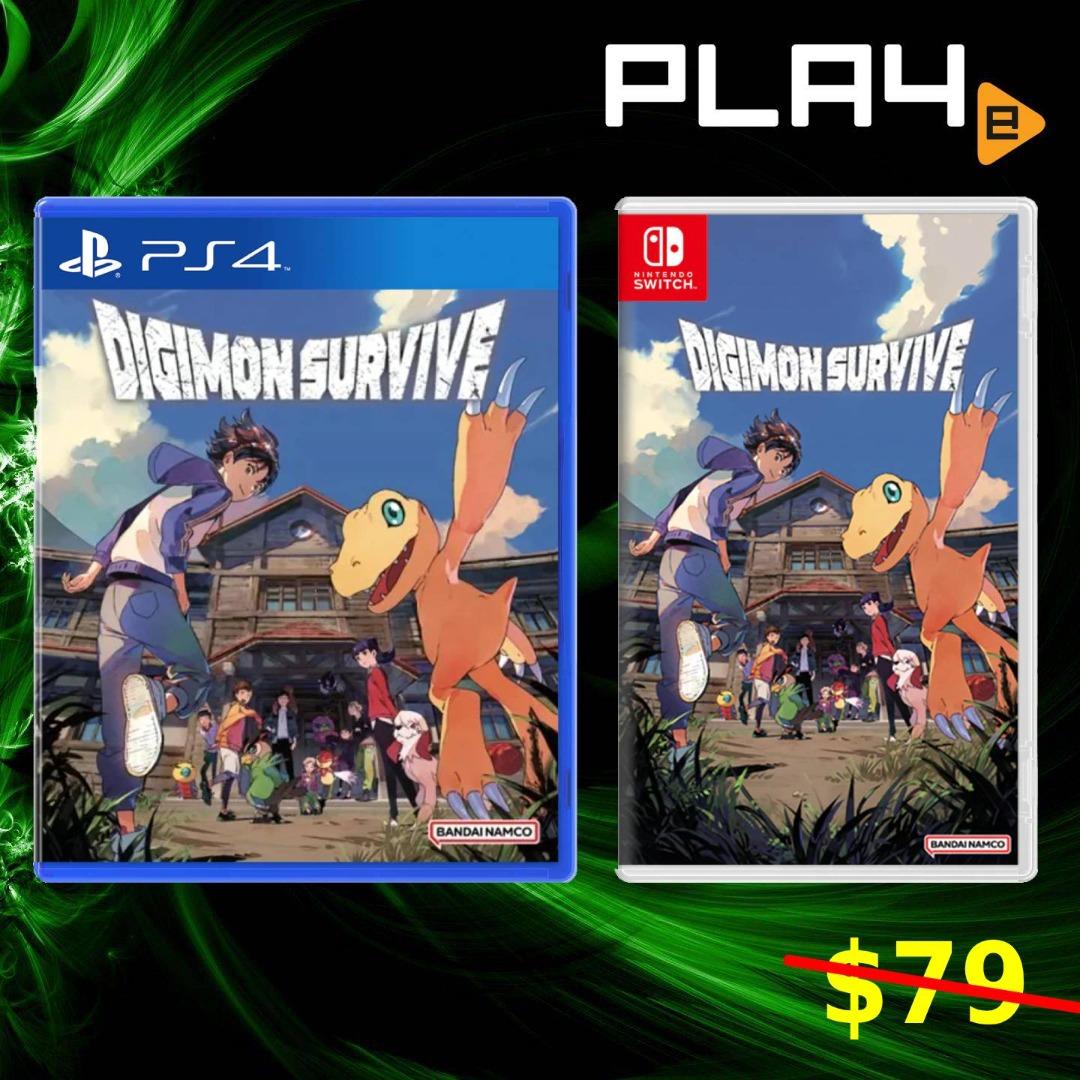 Digimon Survive Brand New (PS4/Nintendo Switch), Video Gaming, Video Games,  PlayStation on Carousell