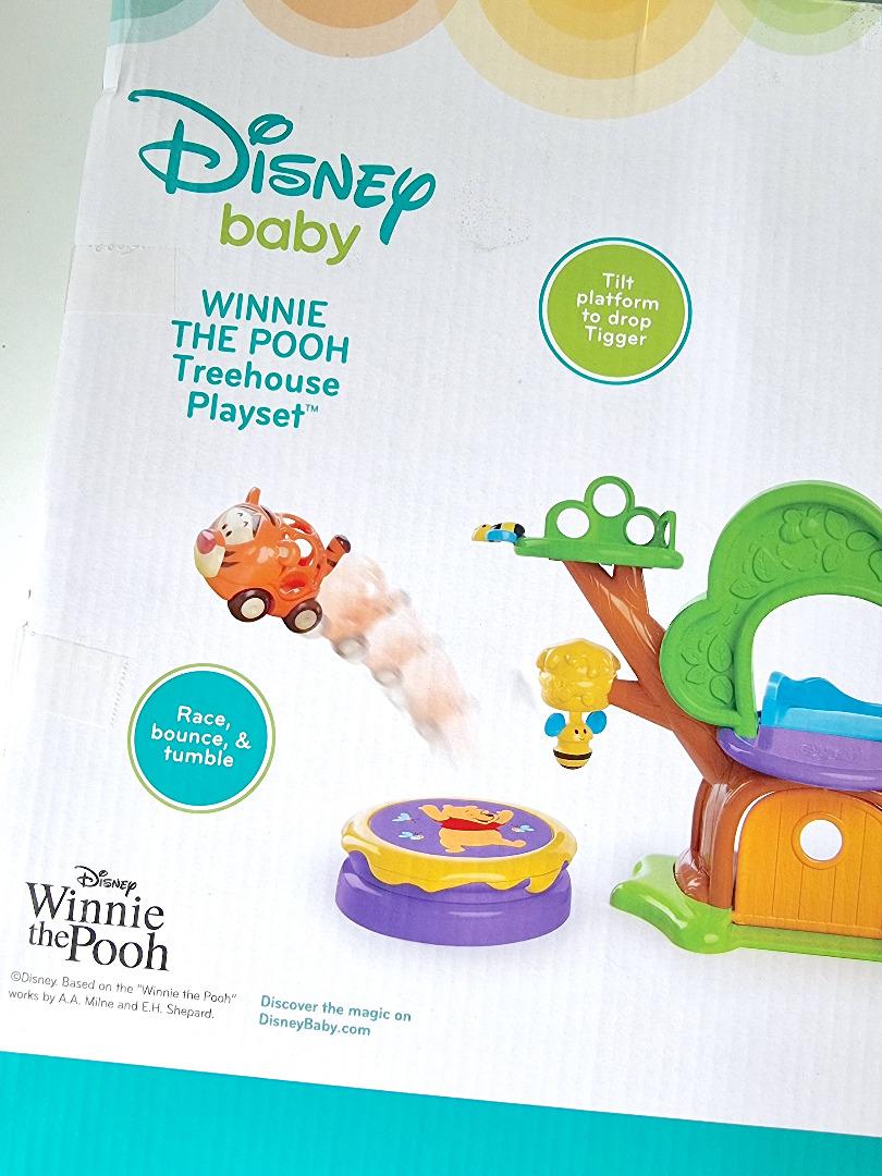 Disney baby winnie the pooh hot sale treehouse playset