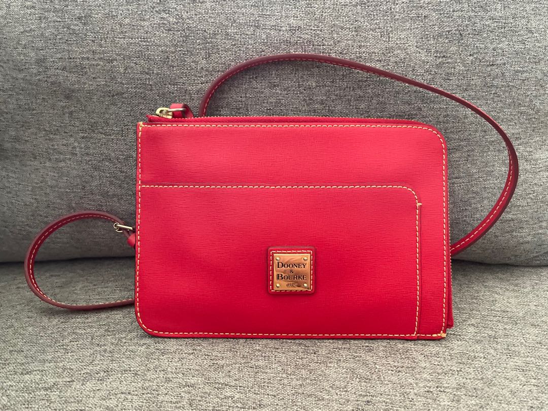 Dooney and sales bourke red wallet