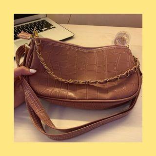 Dust pink bag