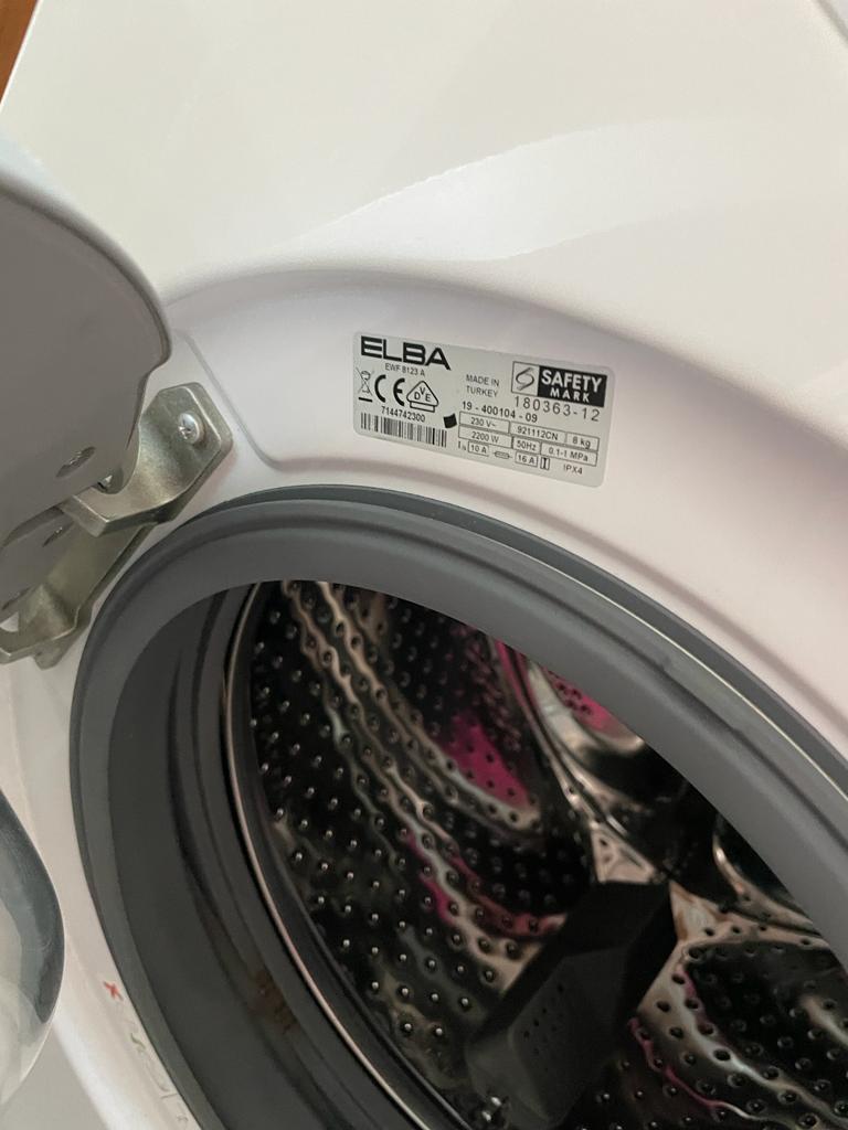 Elba washing machine, TV & Home Appliances, Washing Machines and Dryers