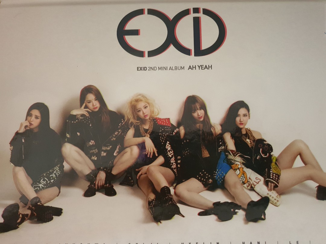 Exid Ah yeah 淨專, 興趣及遊戲, 收藏品及紀念品, 韓流- Carousell