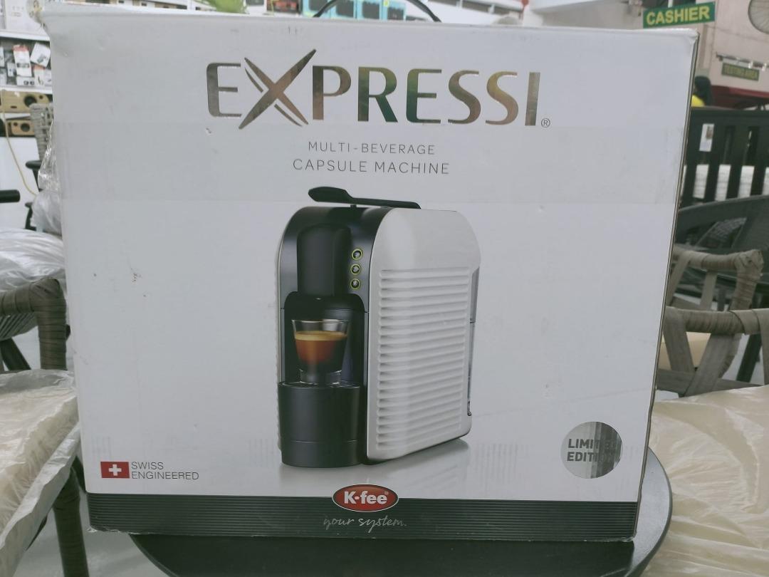 Expressi Coffee Capsule Machine (KFee capsule), TV & Home Appliances