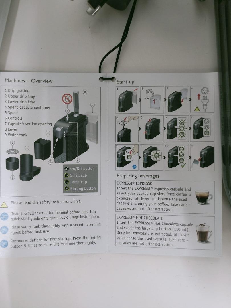 Expressi Coffee Capsule Machine (KFee capsule), TV & Home Appliances