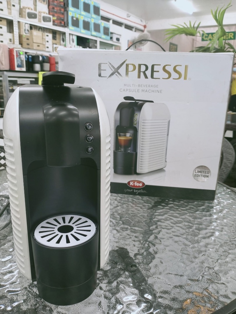 Expressi Coffee Capsule Machine KFee capsule TV Home Appliances Kitchen Appliances Coffee Machines Makers on Carousell