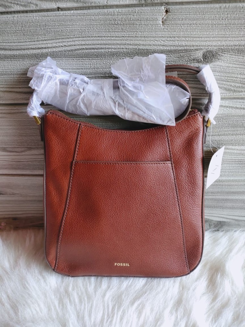 Fossil Talia Crossbody Bag Leather, Barang Mewah, Tas & Dompet di Carousell