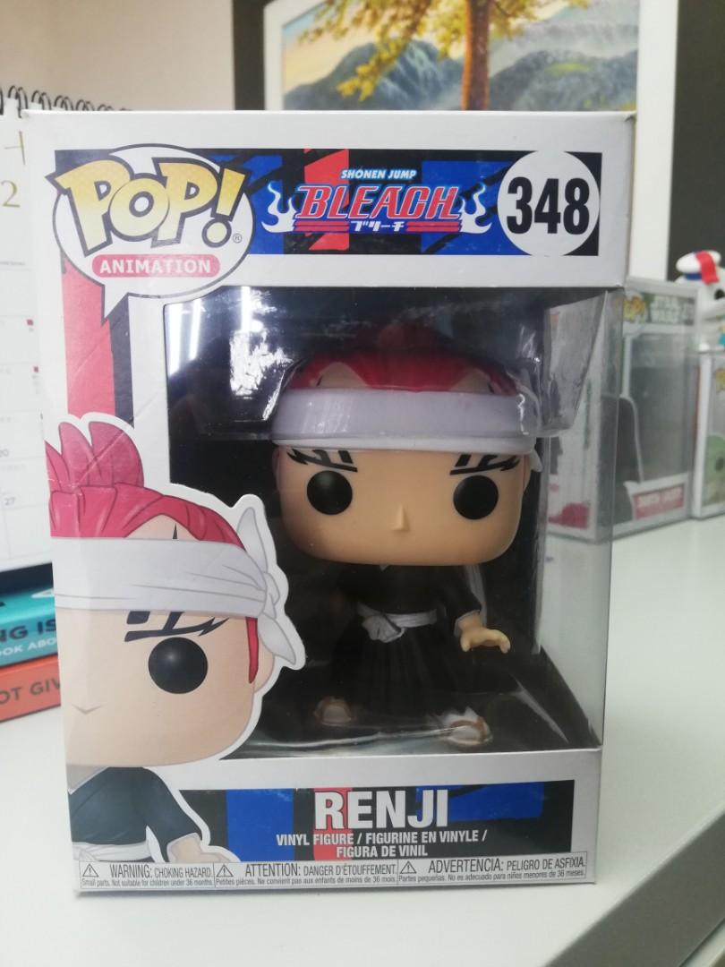 FUNKO POP! BLEACH (RENJI 348), Hobbies & Toys, Toys & Games on Carousell