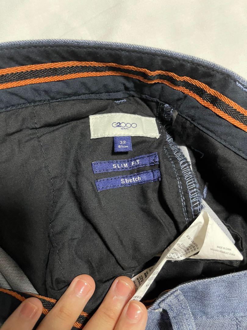 G2000 Dark Denim Trousers (Category: Trousers) located in San Juan City. Submitted by prelbysm (Listing ID 1175199664, Image 3). Description: In good condition, no flaws Msg for more details.
