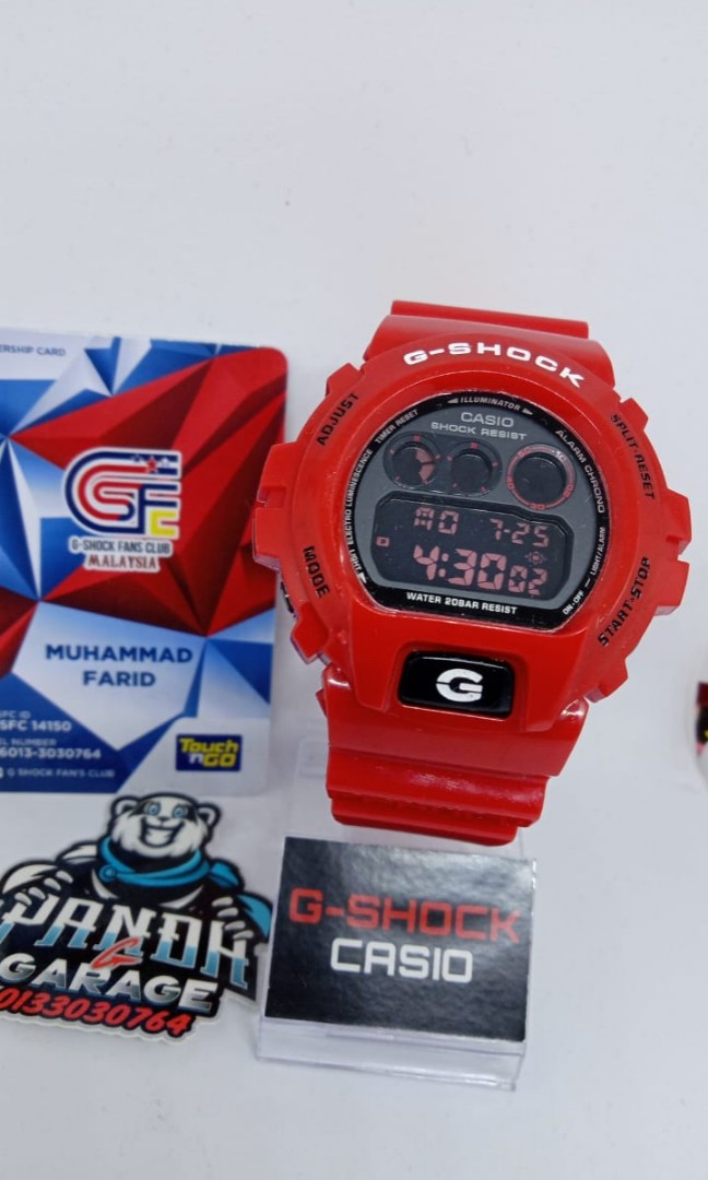 G SHOCK DW6900 CUSTOM DUCATI