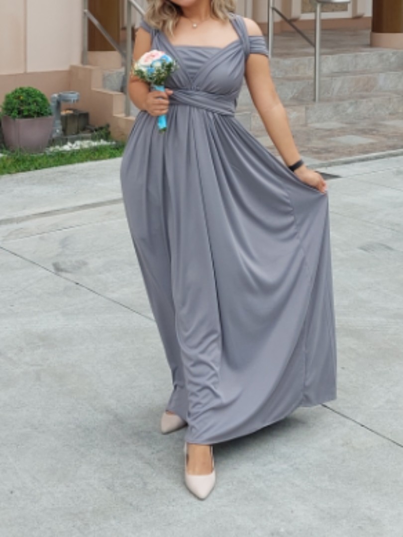 Grey discount infinity dress