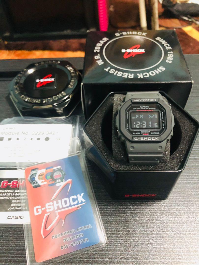 GSHOCK DW5610su8 grey ULN