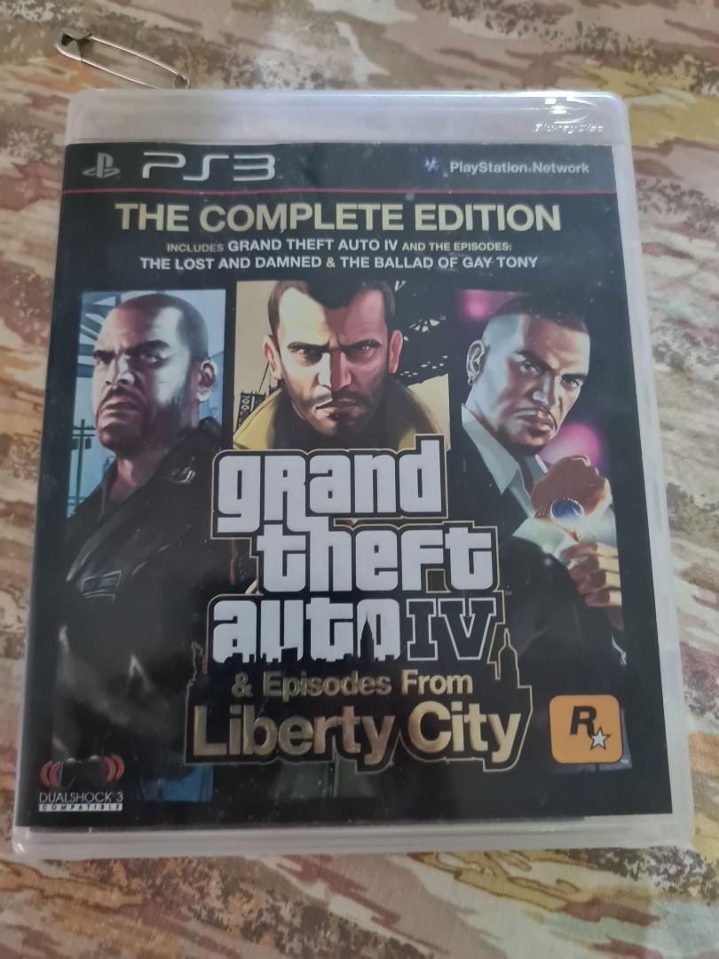 GRAND THEFT AUTO GTA IV 4: THE COMPLETE EDITION (PLAYSTATION 3 PS3)