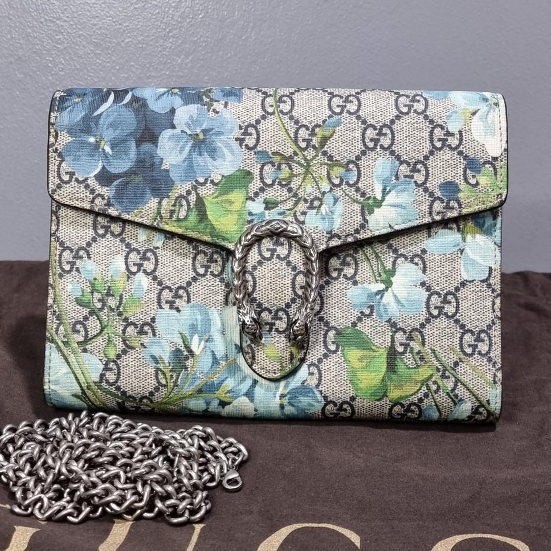 Gucci dionysus bloom wallet on chain discount