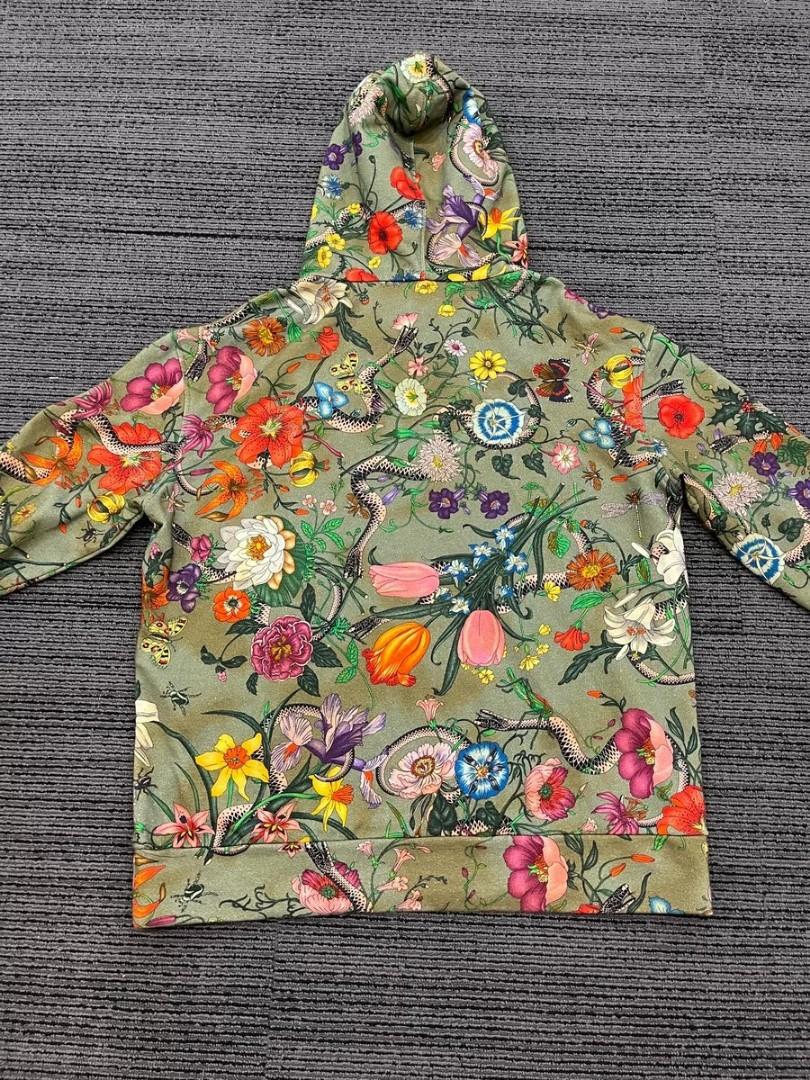Gucci flora Snake Hoodie