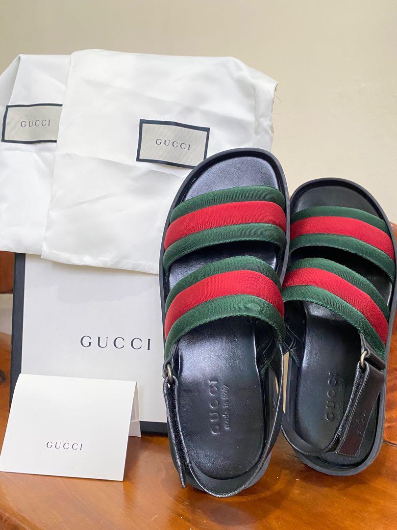 Gucci GG Leather Sandals - Farfetch
