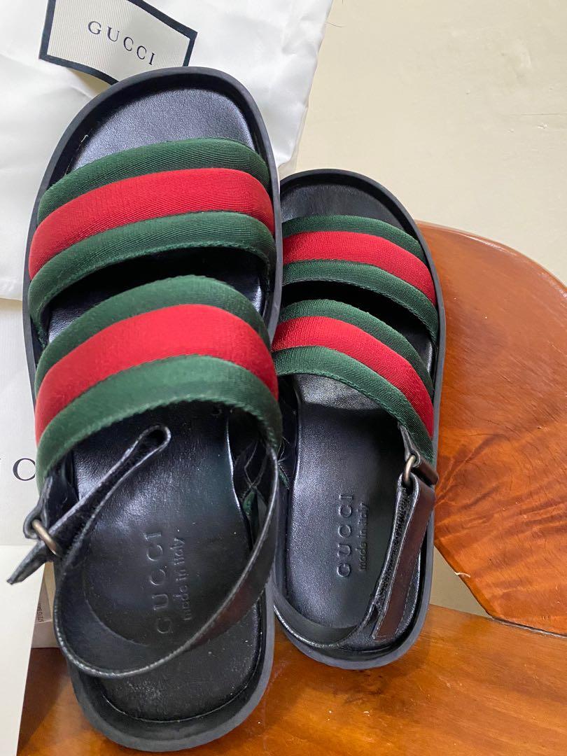 Gucci bow outlet slides size 8