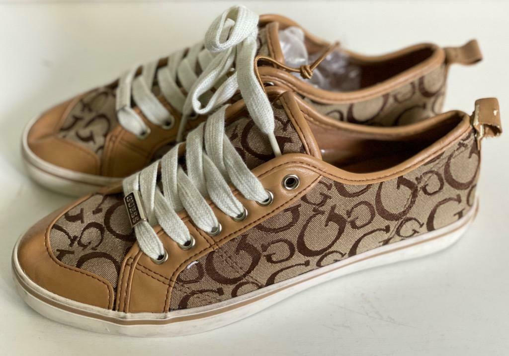 Guess canvas sneakers new arrivals