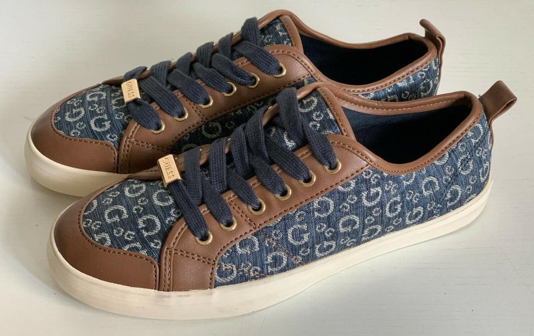 Guess blue shoes discount