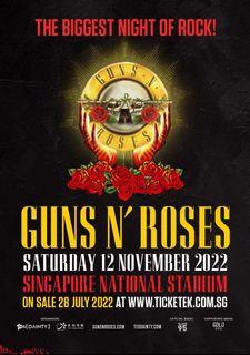 Guns N Roses ticket