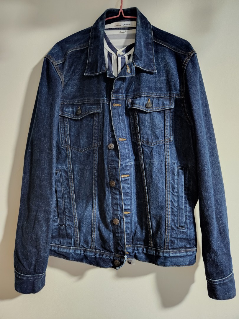 H&M Mens Denim Jacket, Men's Fashion, Coats, Jackets and Outerwear on ...