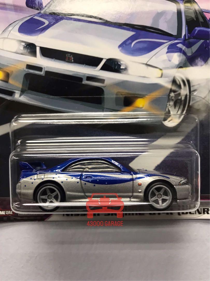 Hotwheels - Nissan Skyline Gt-R (Bcnr33) (R33) Fast & Furious Tokyo Drift,  Hobbies & Toys, Toys & Games On Carousell
