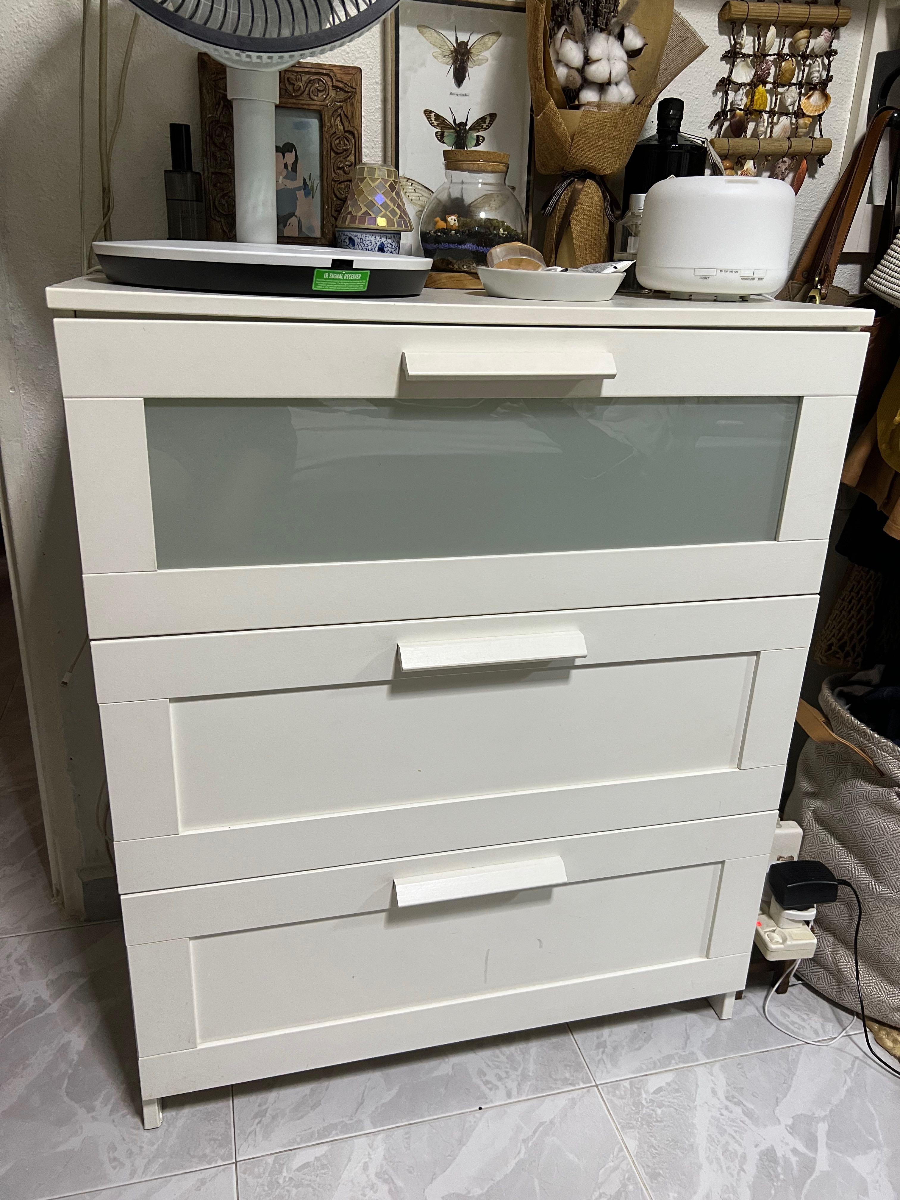 IKEA 3 drawers Furniture & Home Living, Furniture, Shelves