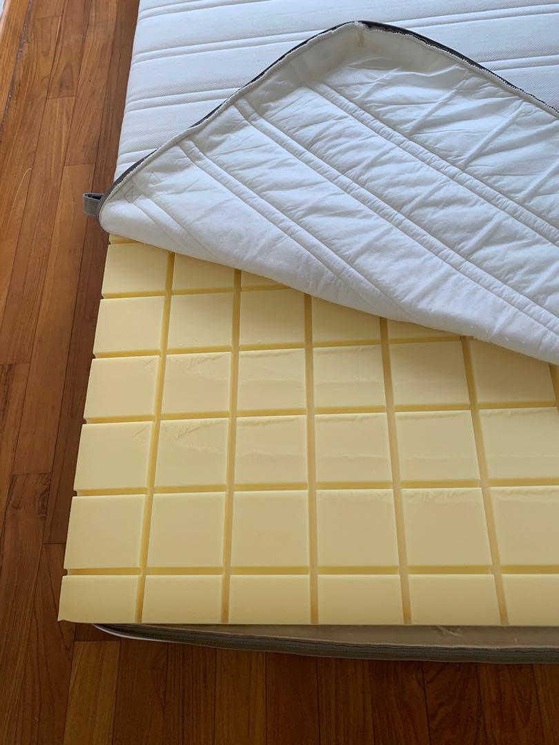 IKEA Malvik Mattress 1.5 years old, Furniture & Home Living