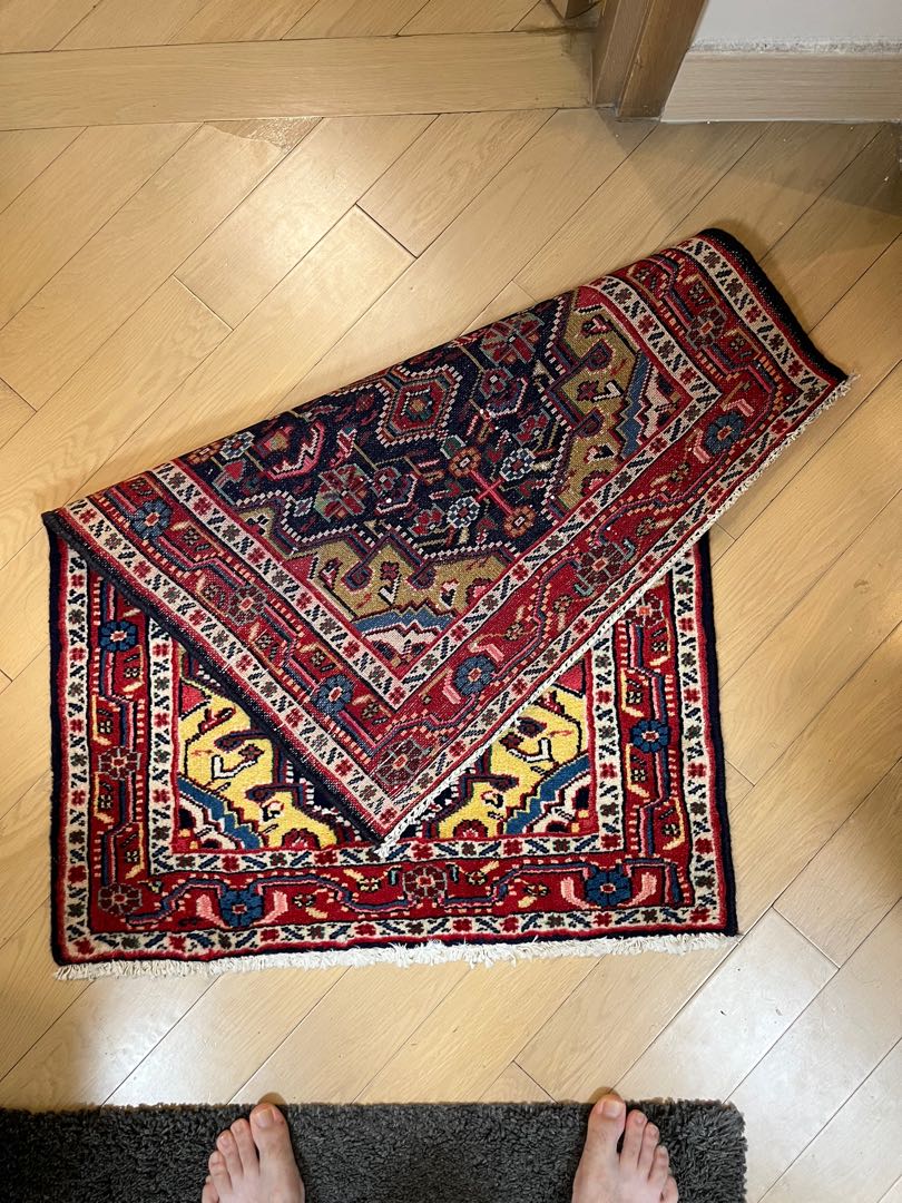 Ikea Persian rug, 傢俬＆家居, 家居裝飾, 地氊 Carousell