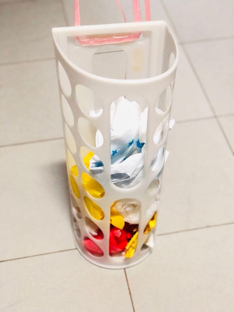 IKEA plastic bag storage dispenser holder, Furniture & Home Living