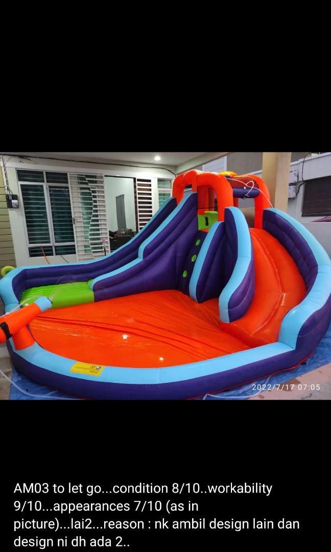 Inflatable Pool Rental Sewa Kolam Slide, Babies & Kids, Infant Playtime on Carousell