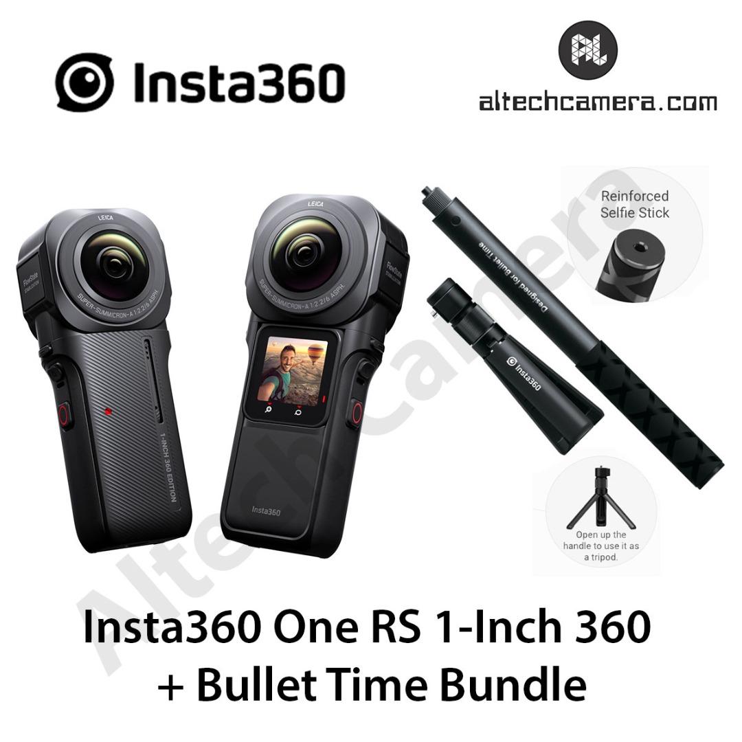 Insta360 ONE RS 1-Inch 360 Edition Camera with Bullet Time Bundle ...