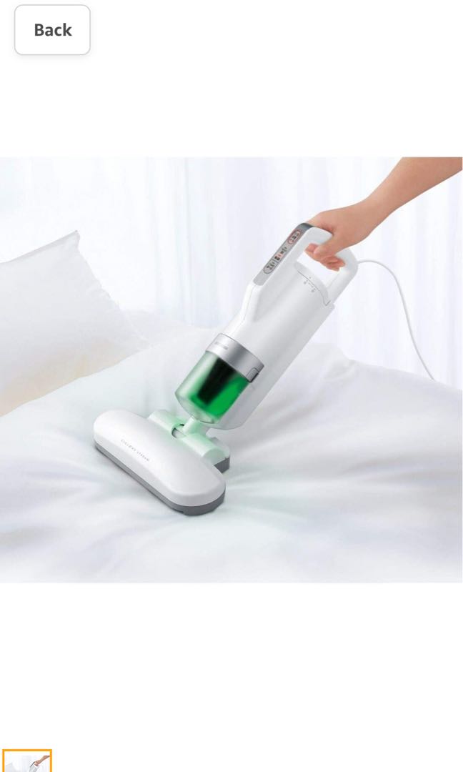 Iris Ohyama ICFAC2 Dust Mite Vacuum Cleaner, White, TV & Home