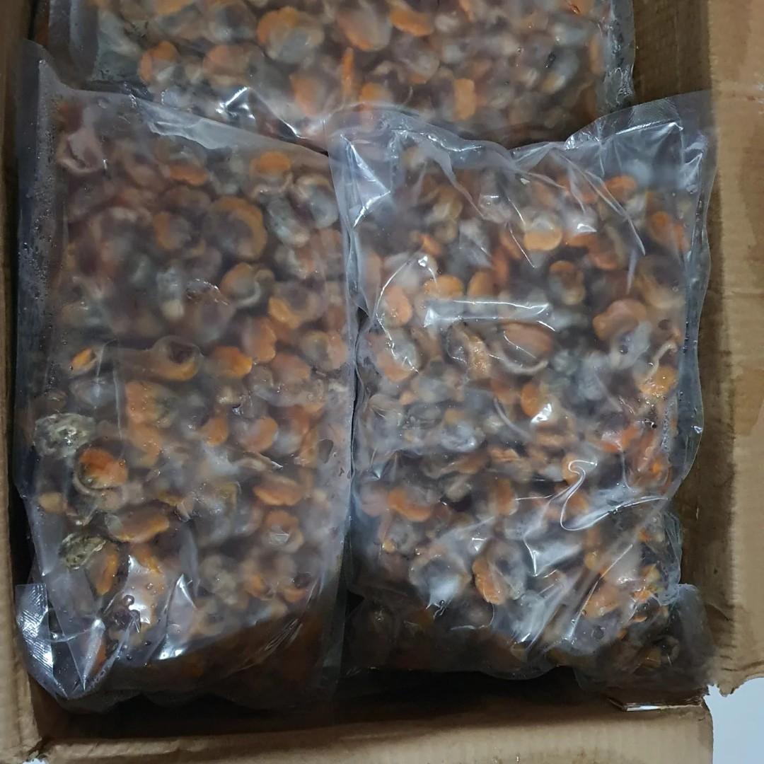 Isi kerang 1kg, Food & Drinks, Chilled & Frozen Food on Carousell