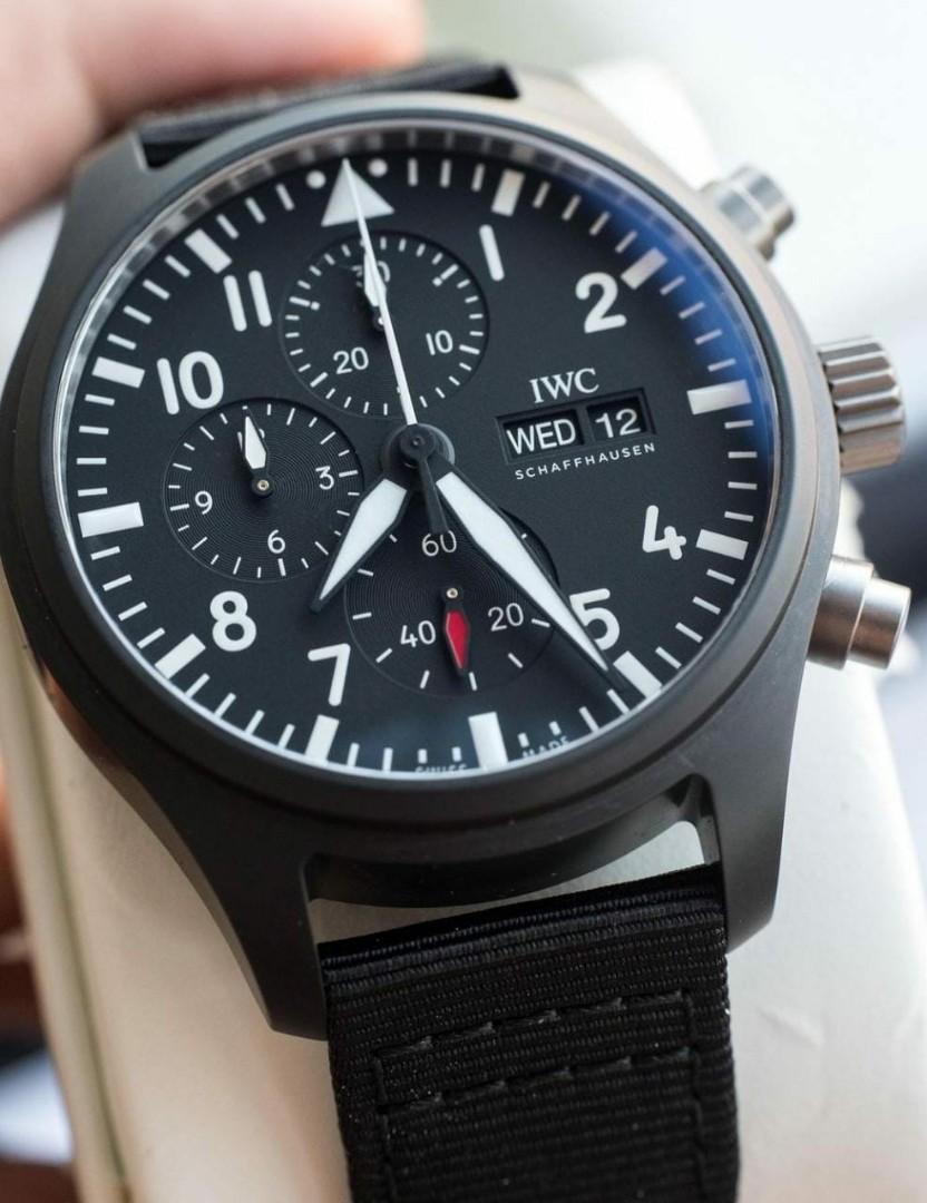 Jam tangan iwc top gun 2025 original