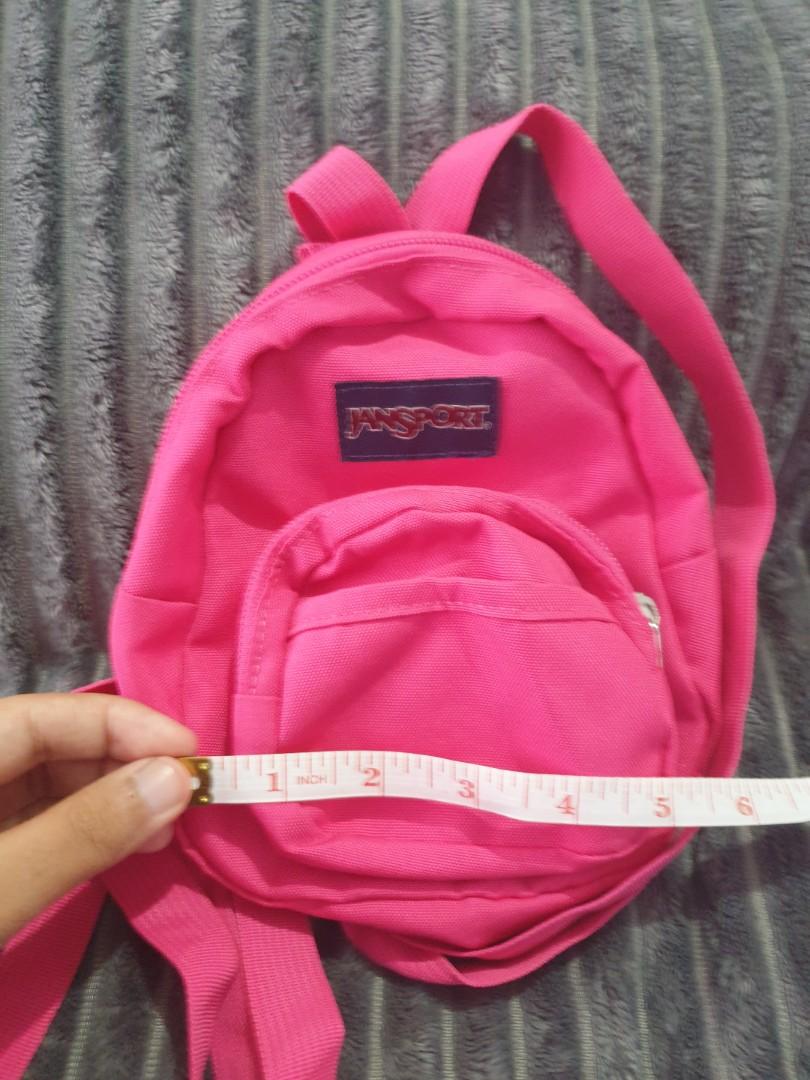 Jansport Quarter Pint 2L Bright Beet Pink backpack, Women's Fashion