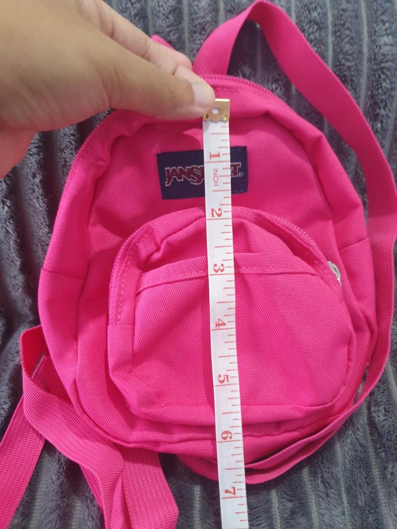 Jansport Quarter Pint 2L Bright Beet Pink backpack, Women's Fashion