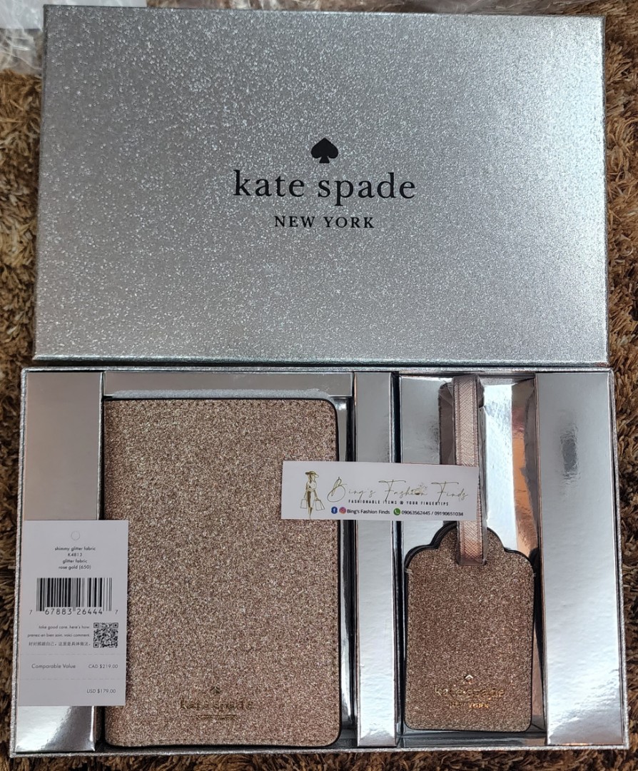 Kate Spade Travel Set, Women's Fashion, Watches & Accessories, Other
