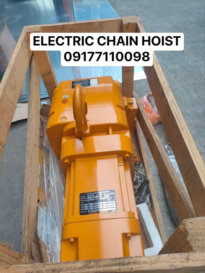 Kito Electric Chain Hoist, Commercial & Industrial, Construction Tools