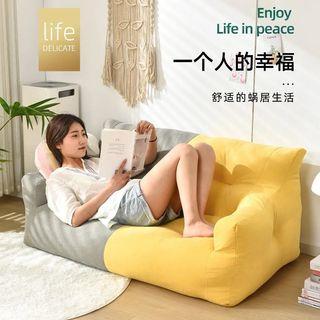 Lazy sofa tatami single double bedroom small apartment sofa balcony leisure net red bean bag ground sofa