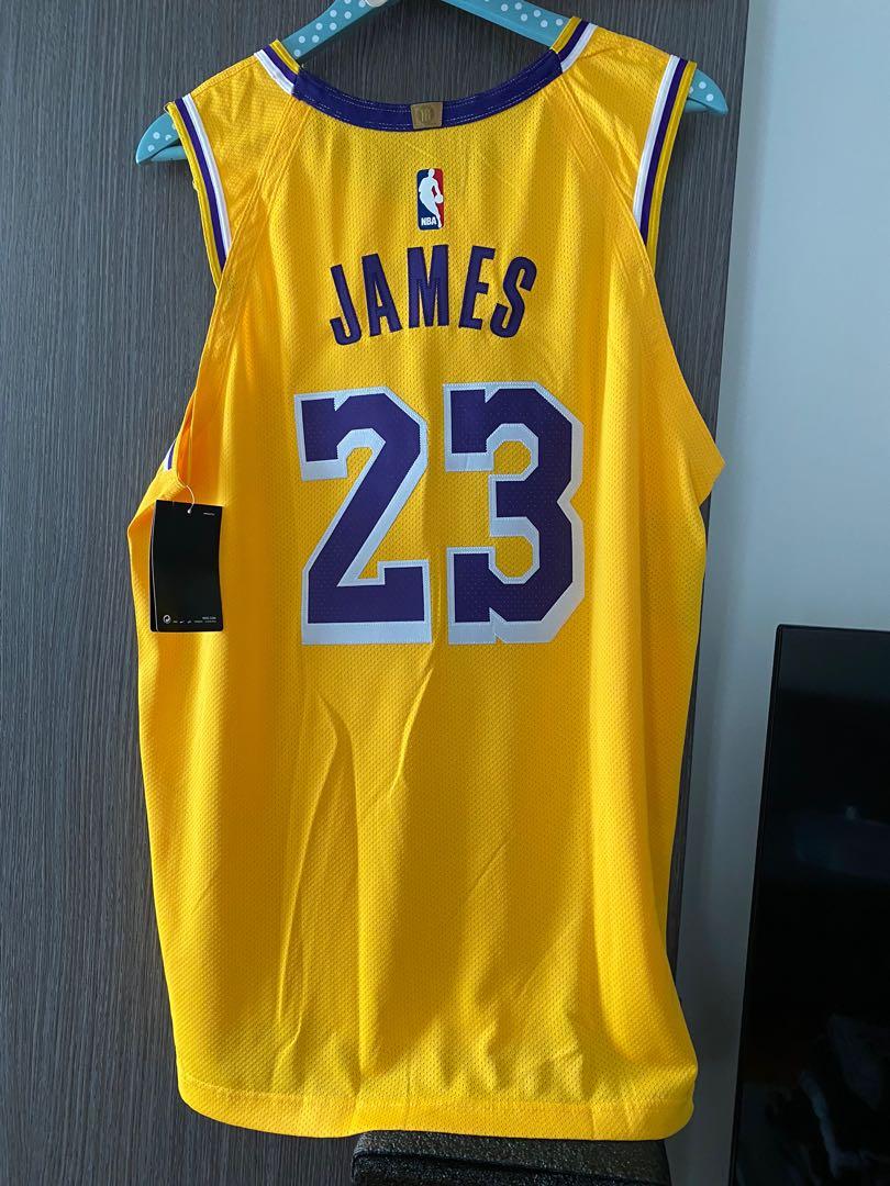 Lebron james clearance lakers singlet