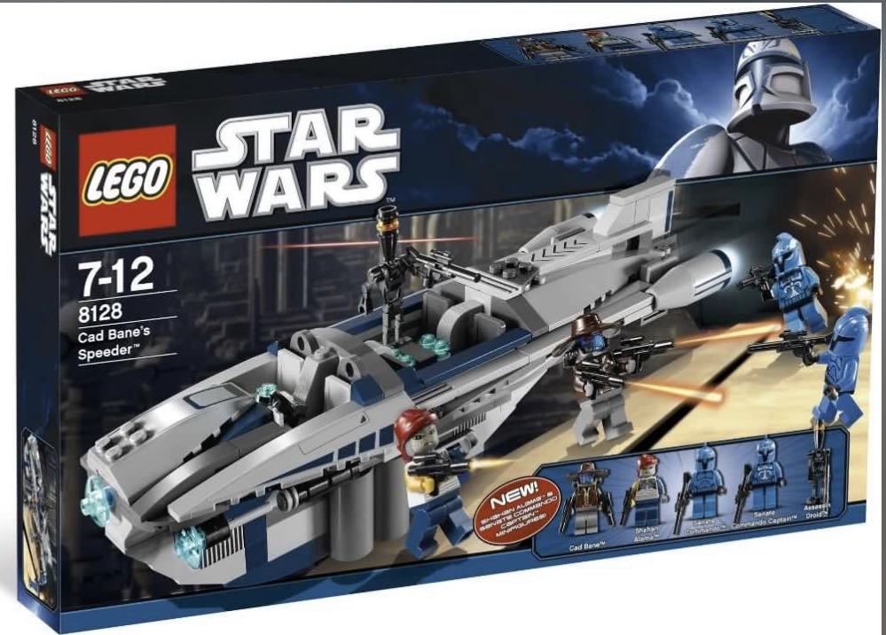 LEGO 8128 Star Wars Cad Bane s Speeder Hobbies Toys Toys Games on Carousell